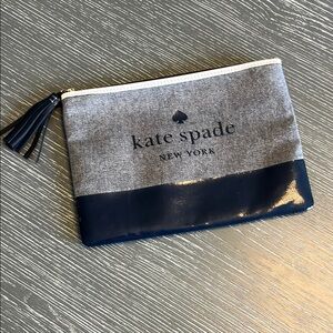 Kate Spade Ash Street Navy Clutch with Tassel
